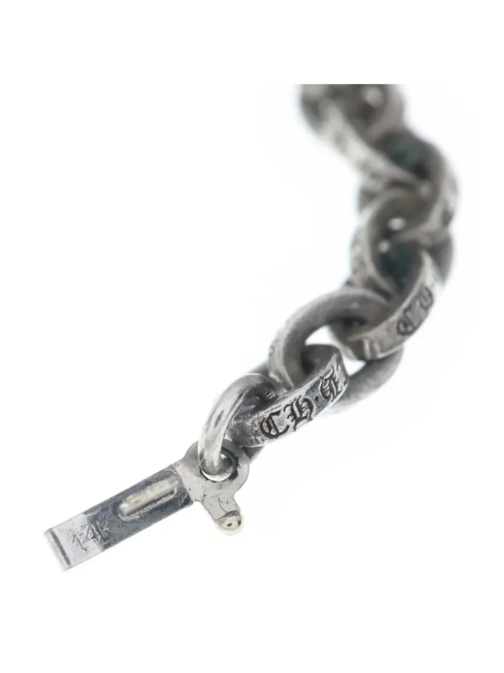 Chrome Hearts Paper Chain 24 Necklace Silver
